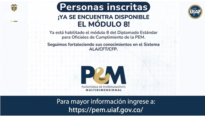 &iexcl;Se reactiva!  Diplomado para Oficiales de Cumplimiento